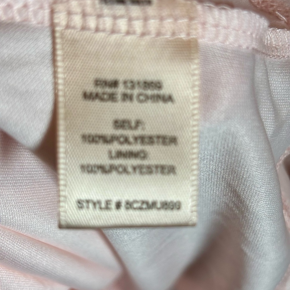 NWT Thirty Thirty Floral blush pink maxi dress with lace shrug - S - Picture 10 of 12